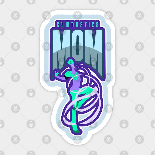 Gymnastics Mom Sticker by Guncleisms